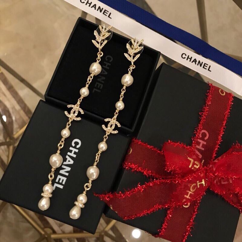 Ch*el earrings
